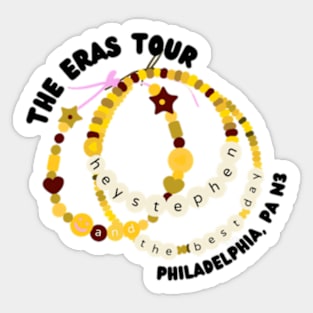 Philly Eras Tour N3 Sticker